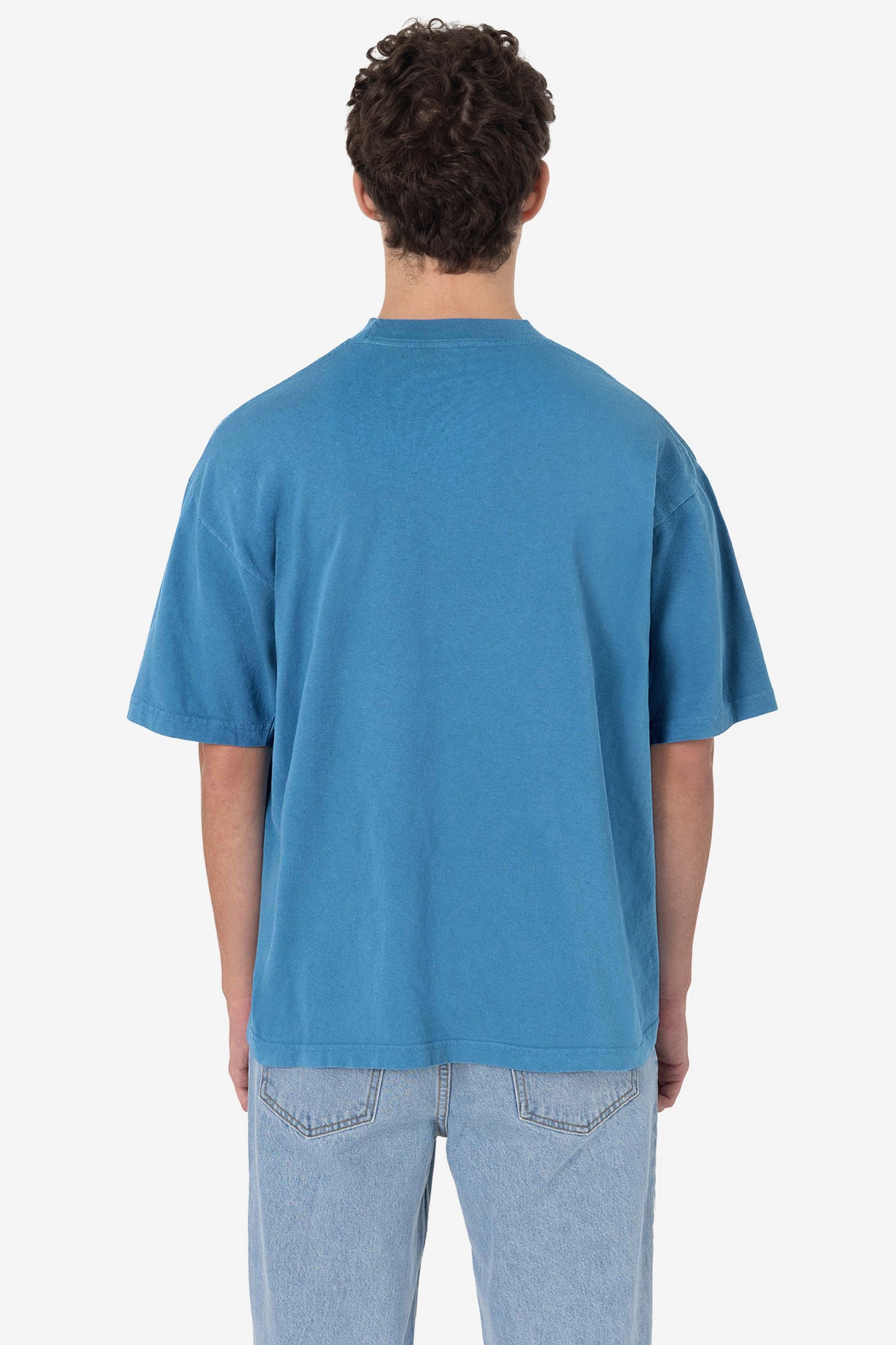 LA Apparel Garment Dye Crew Neck T-Shirt (Mineral Wash)