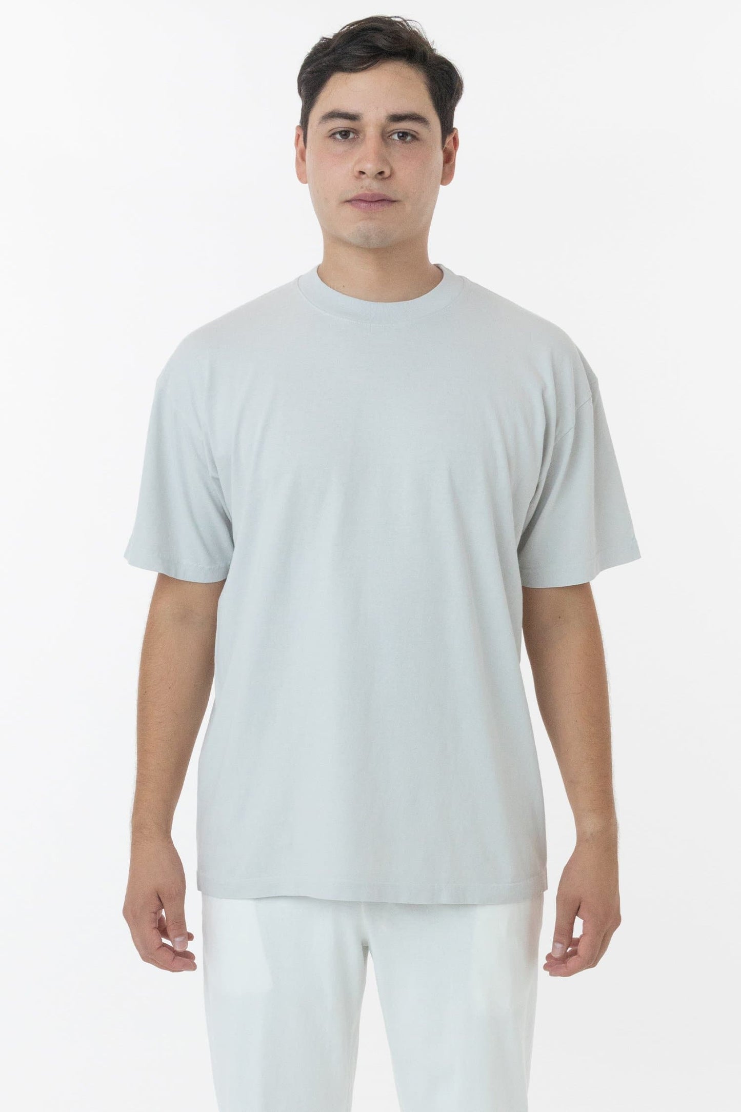 LA Apparel Garment Dye Crew Neck T-Shirt (Mineral Wash)