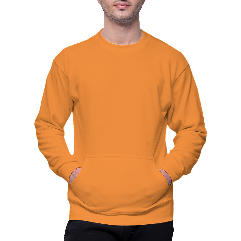 Circle Unisex French Terry Crewneck Sweatshirt with Pocket
