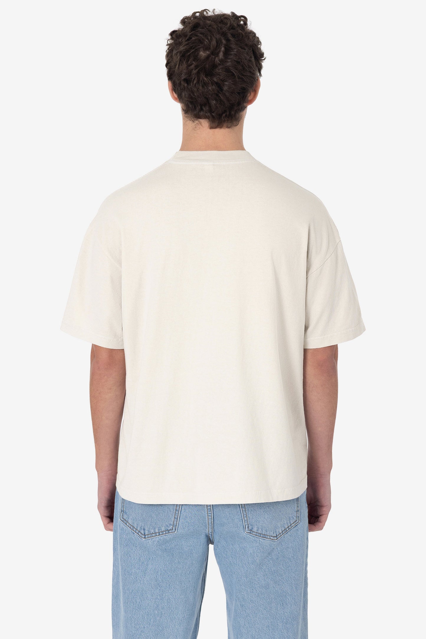 LA Apparel Garment Dye Crew Neck T-Shirt (Mineral Wash)