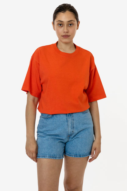 LA Apparel Garment Dye Crew Neck T-Shirt (Mineral Wash)