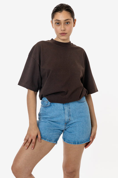 LA Apparel Garment Dye Crew Neck T-Shirt (Mineral Wash)
