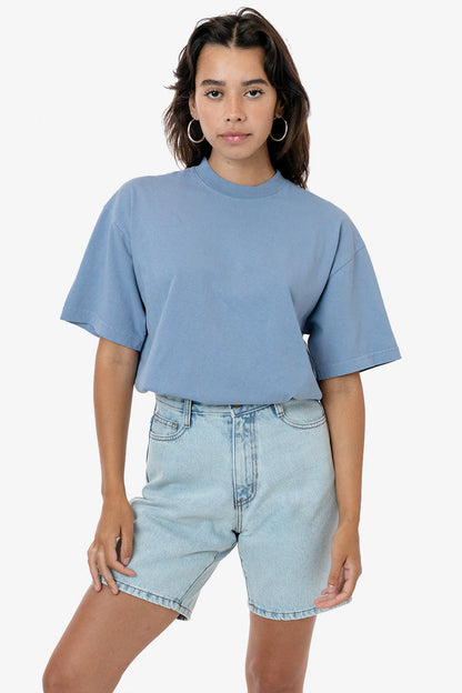 LA Apparel Garment Dye Crew Neck T-Shirt (Mineral Wash)