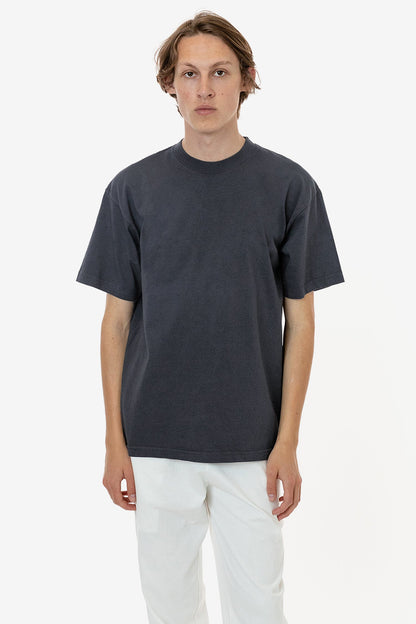 LA Apparel Garment Dye Crew Neck T-Shirt (Mineral Wash)