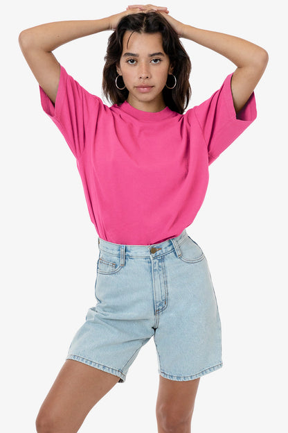 LA Apparel Garment Dye Crew Neck T-Shirt (Mineral Wash)