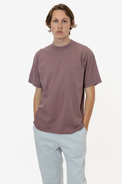 LA Apparel Garment Dye Crew Neck T-Shirt (Mineral Wash)