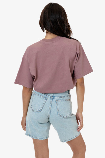 LA Apparel Garment Dye Crew Neck T-Shirt (Mineral Wash)