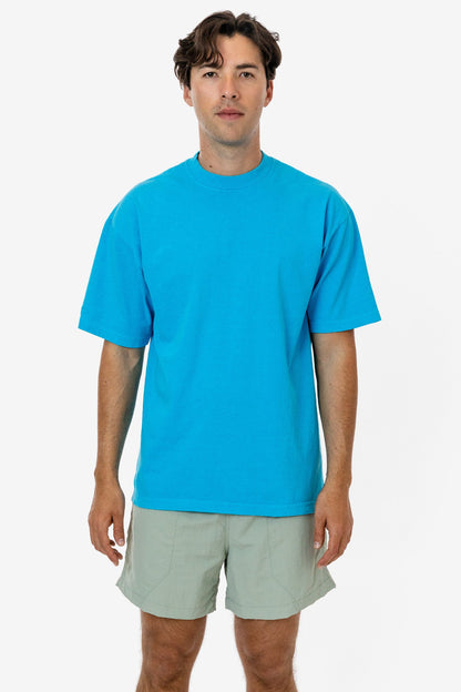 LA Apparel Garment Dye Crew Neck T-Shirt (Mineral Wash)