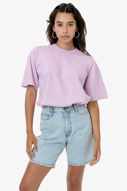 LA Apparel Garment Dye Crew Neck T-Shirt (Mineral Wash)