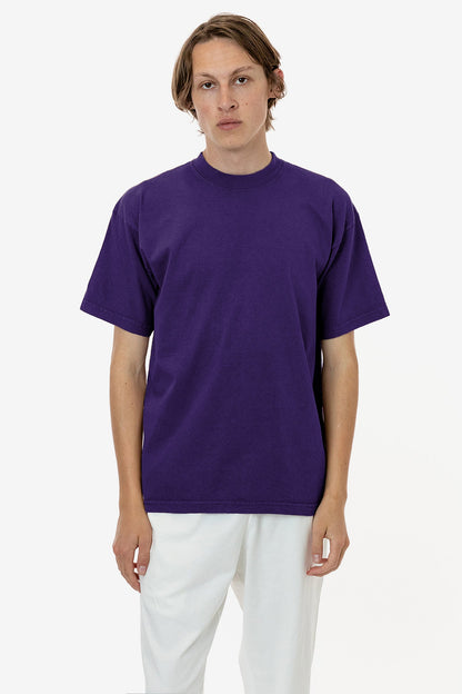LA Apparel Garment Dye Crew Neck T-Shirt (Mineral Wash)