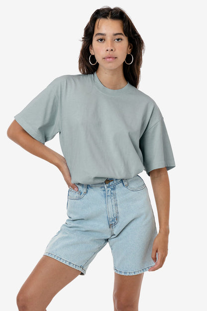 LA Apparel Garment Dye Crew Neck T-Shirt (Mineral Wash)