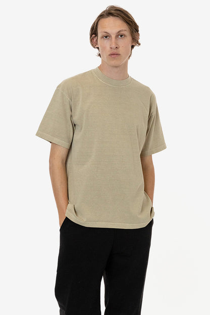 LA Apparel Garment Dye Crew Neck T-Shirt (Mineral Wash)