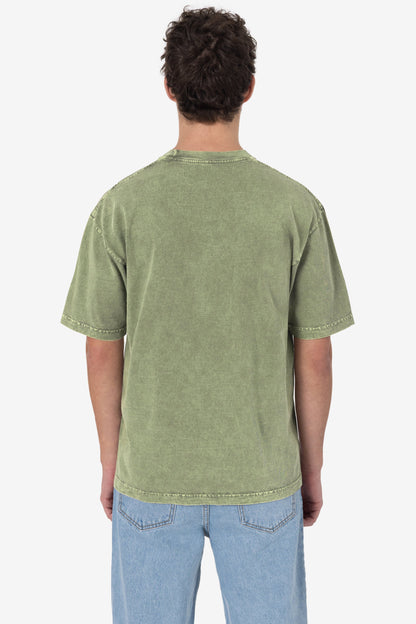 LA Apparel Garment Dye Crew Neck T-Shirt (Mineral Wash)