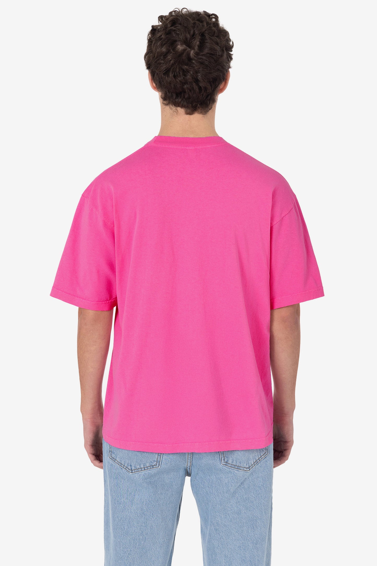 LA Apparel Garment Dye Crew Neck T-Shirt (Mineral Wash)