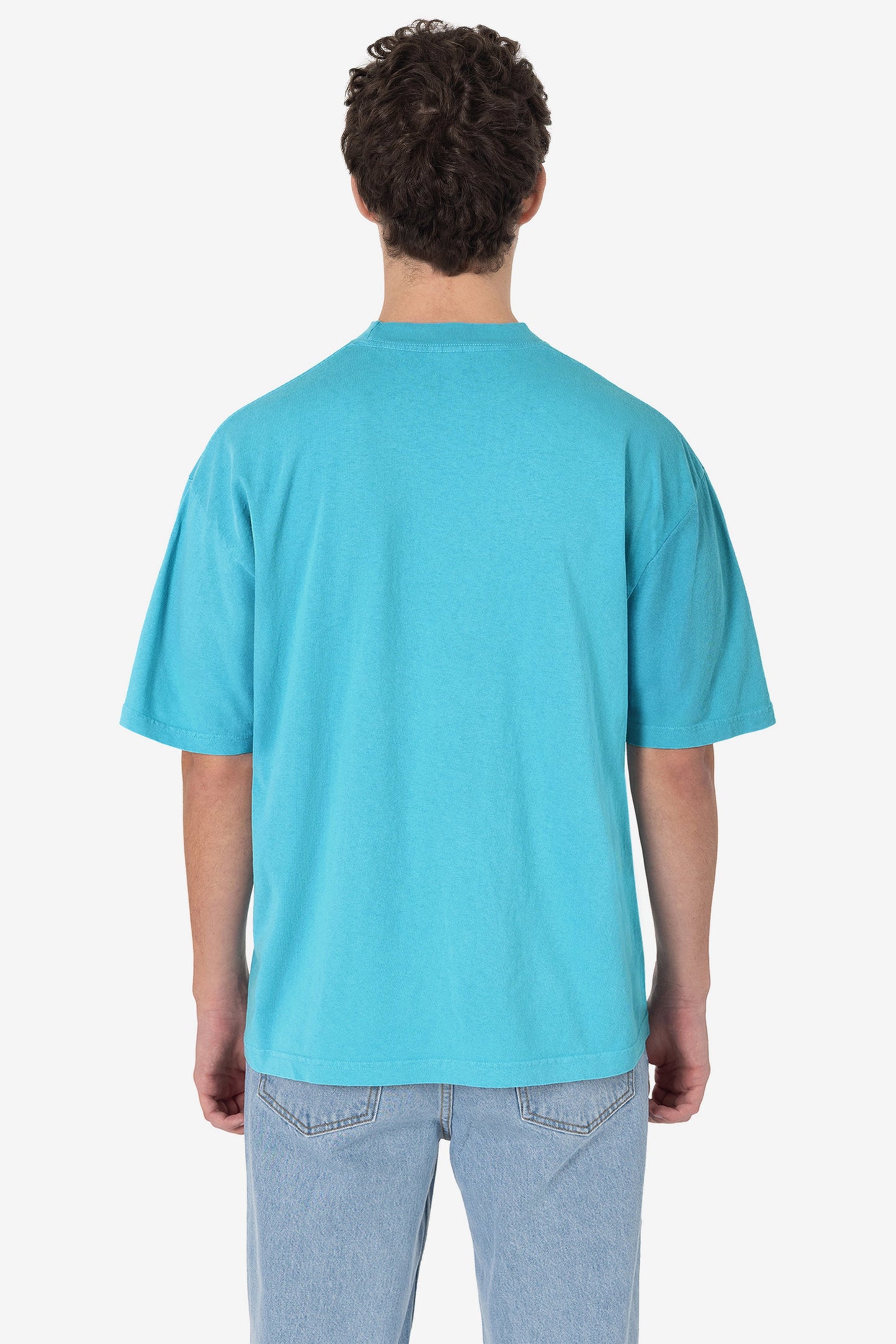 LA Apparel Garment Dye Crew Neck T-Shirt (Mineral Wash)