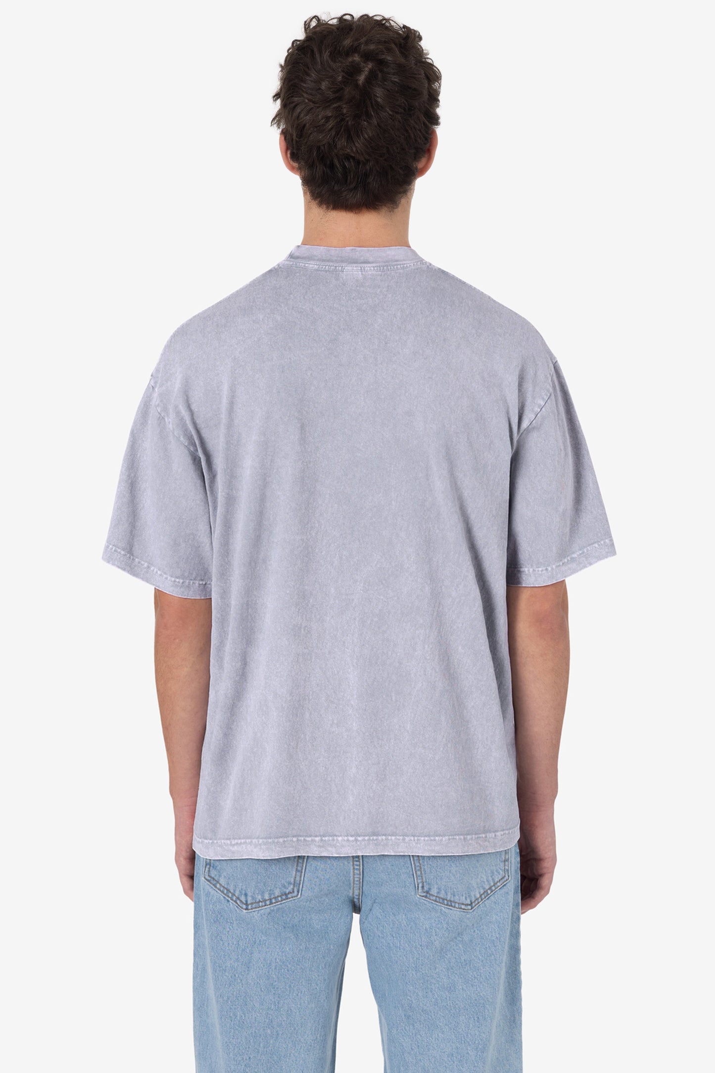 LA Apparel Garment Dye Crew Neck T-Shirt (Mineral Wash)