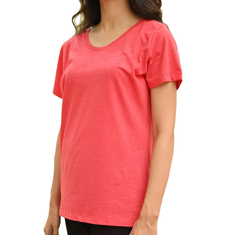 Circle Skinny Fit Short Sleeve Women Tee