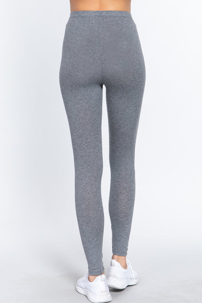 COTTON SPANDEX LEGGINGS