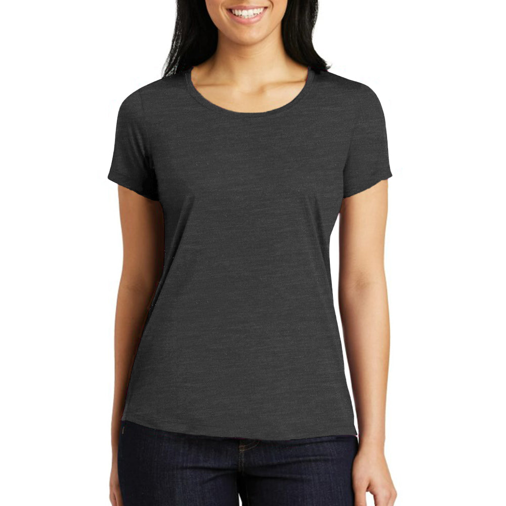 Circle Skinny Fit Short Sleeve Women Tee