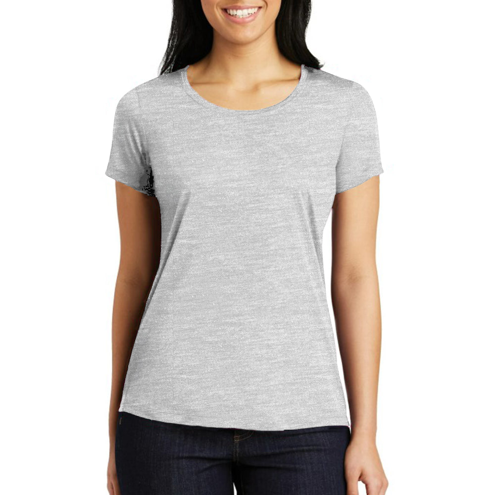 Circle Skinny Fit Short Sleeve Women Tee
