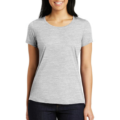 Circle Skinny Fit Short Sleeve Women Tee