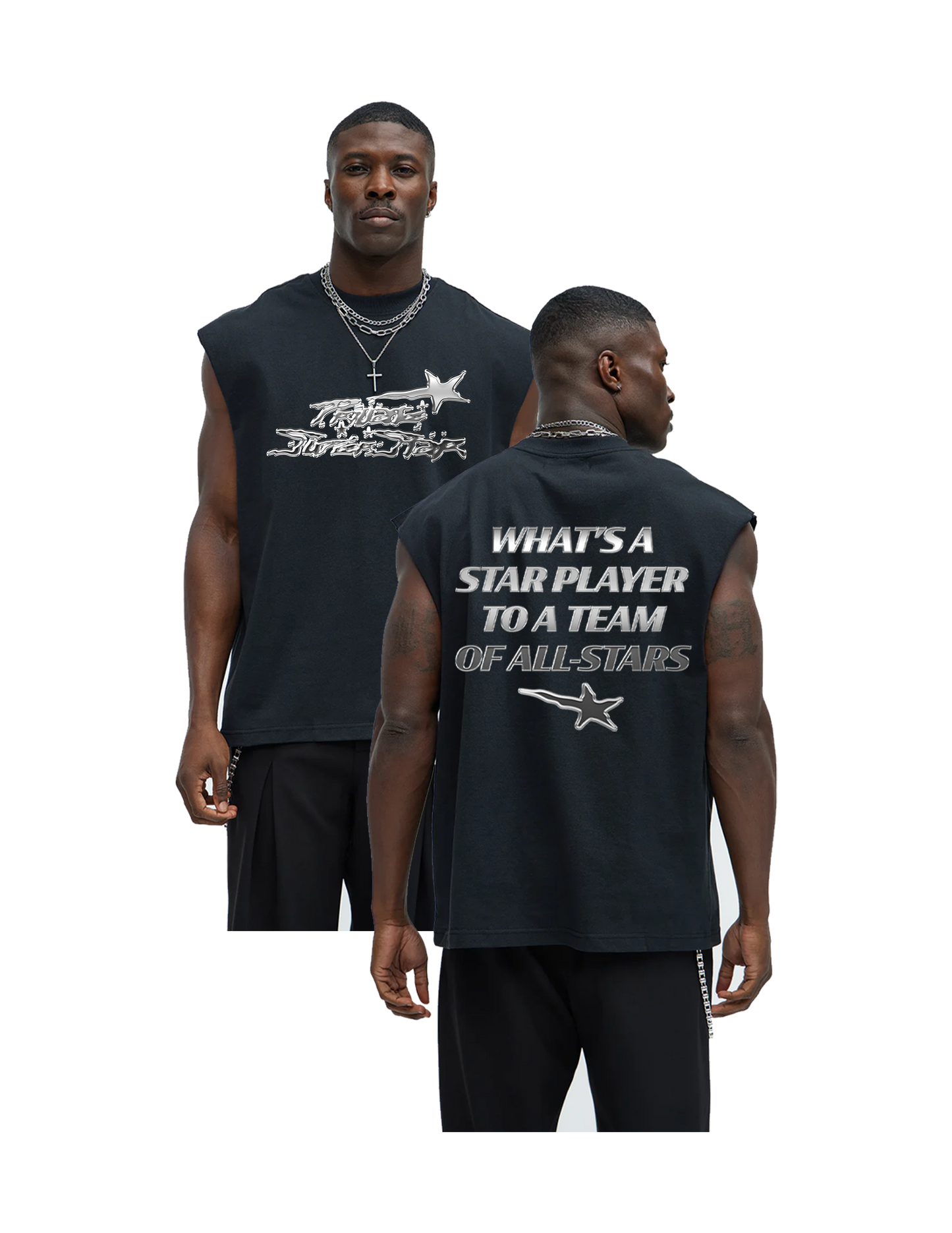 Chrome Muscle Tee