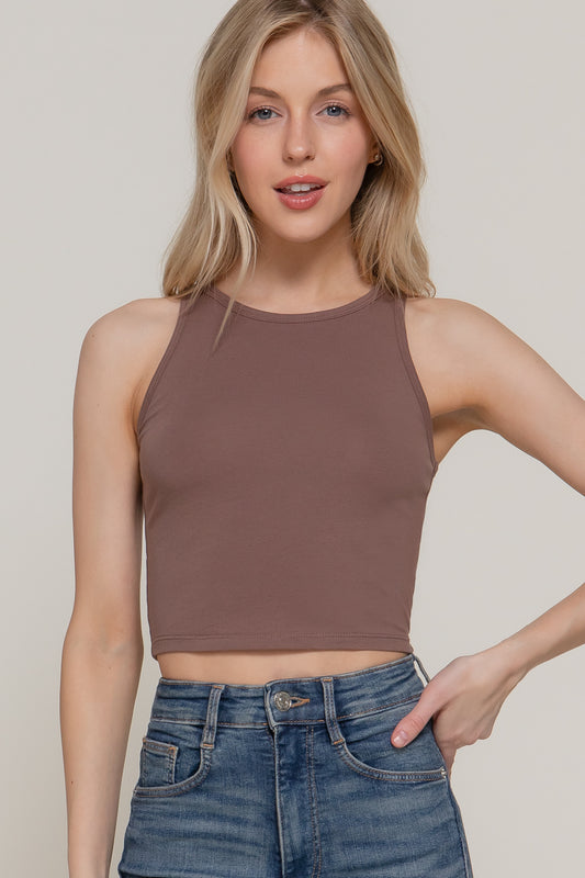 Halter Neck Crop Top