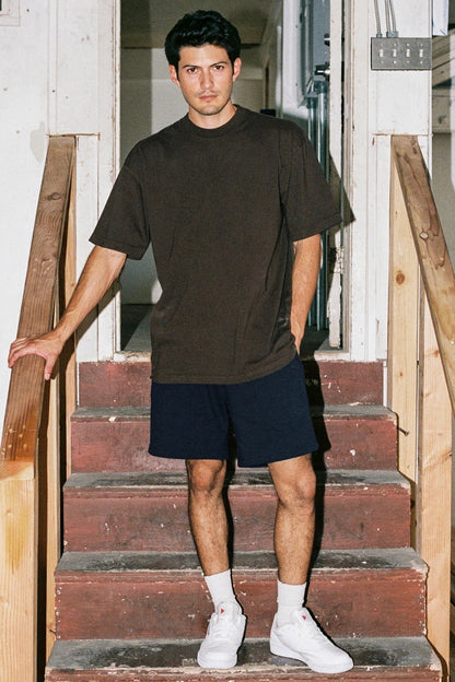 LA Apparel Garment Dye Crew Neck T-Shirt (Mineral Wash)