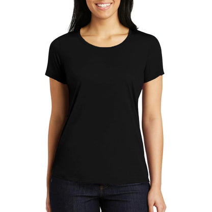Circle Skinny Fit Short Sleeve Women Tee