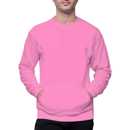 Circle Unisex French Terry Crewneck Sweatshirt with Pocket