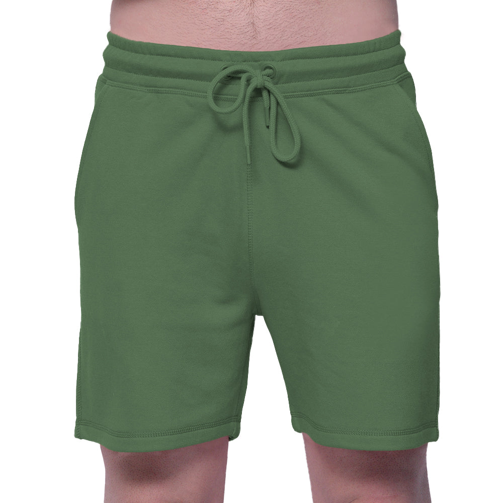 Circle Unisex Fleece Shorts