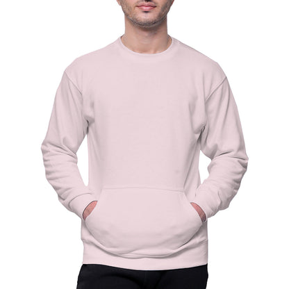 Circle Unisex French Terry Crewneck Sweatshirt with Pocket