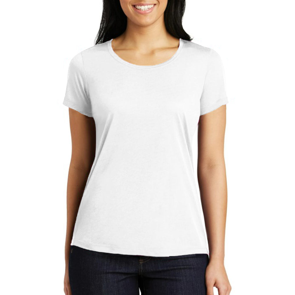 Circle Skinny Fit Short Sleeve Women Tee